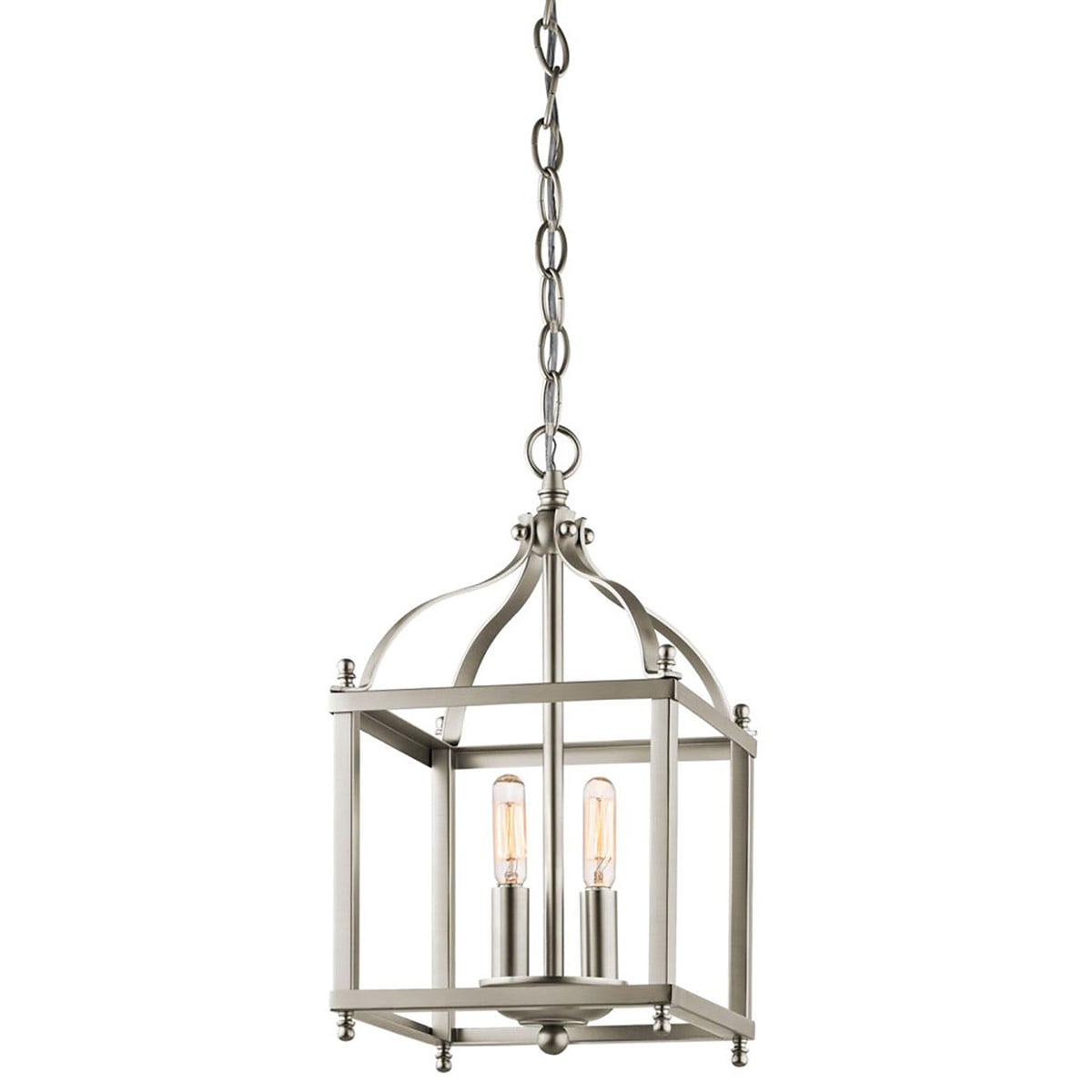 Sparrowfield Hamptons Cage Pendant Brushed Nickel Sparrowfield Hamptons Cage Pendant Brushed Nickel