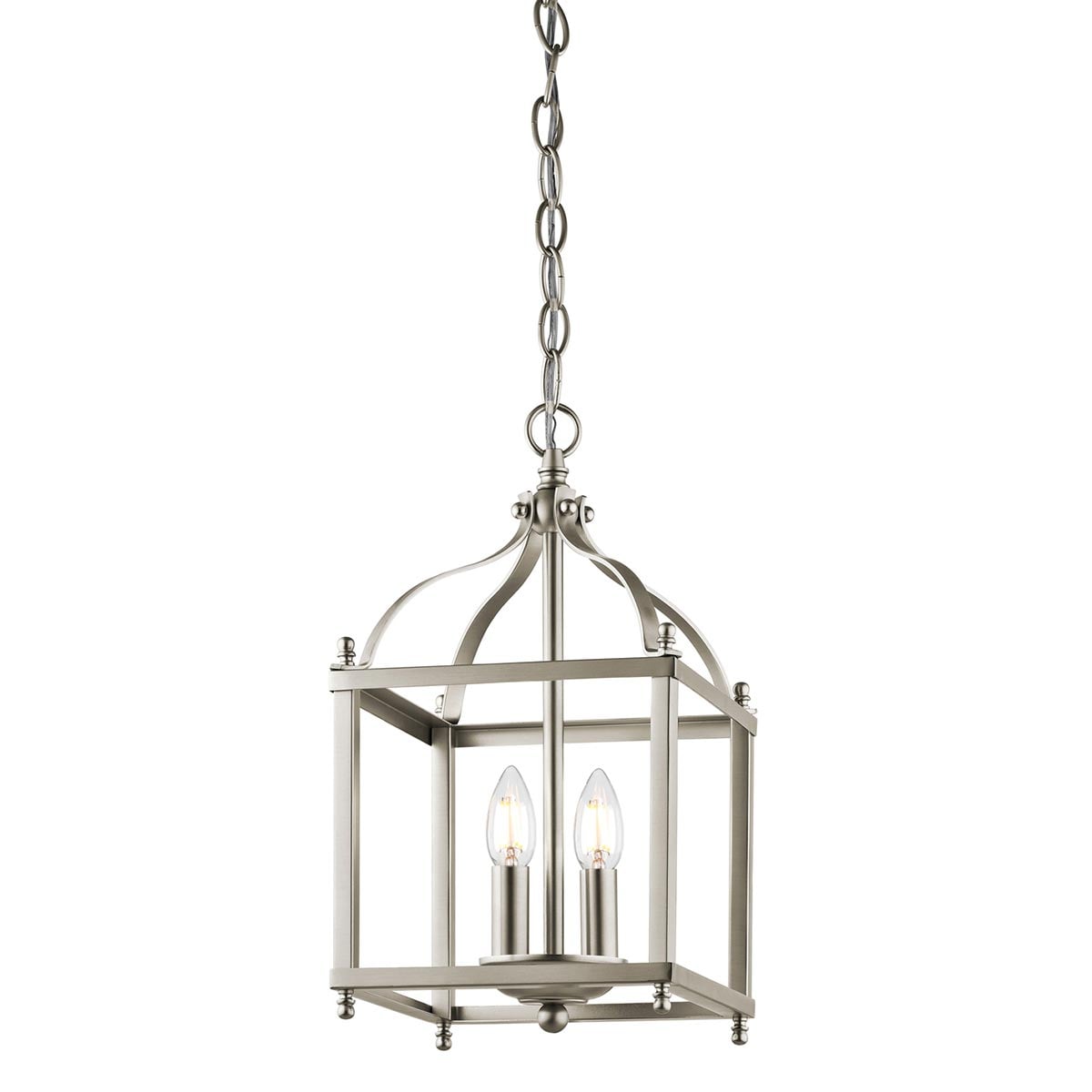 Sparrowfield Hamptons Cage Pendant Brushed Nickel