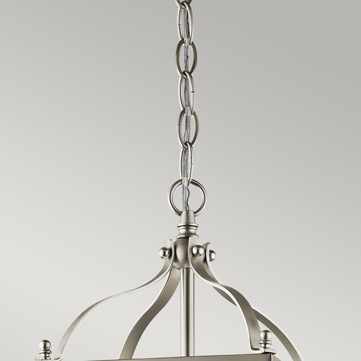 Sparrowfield Hamptons Cage Pendant Brushed Nickel Sparrowfield Hamptons Cage Pendant Brushed Nickel — detail view