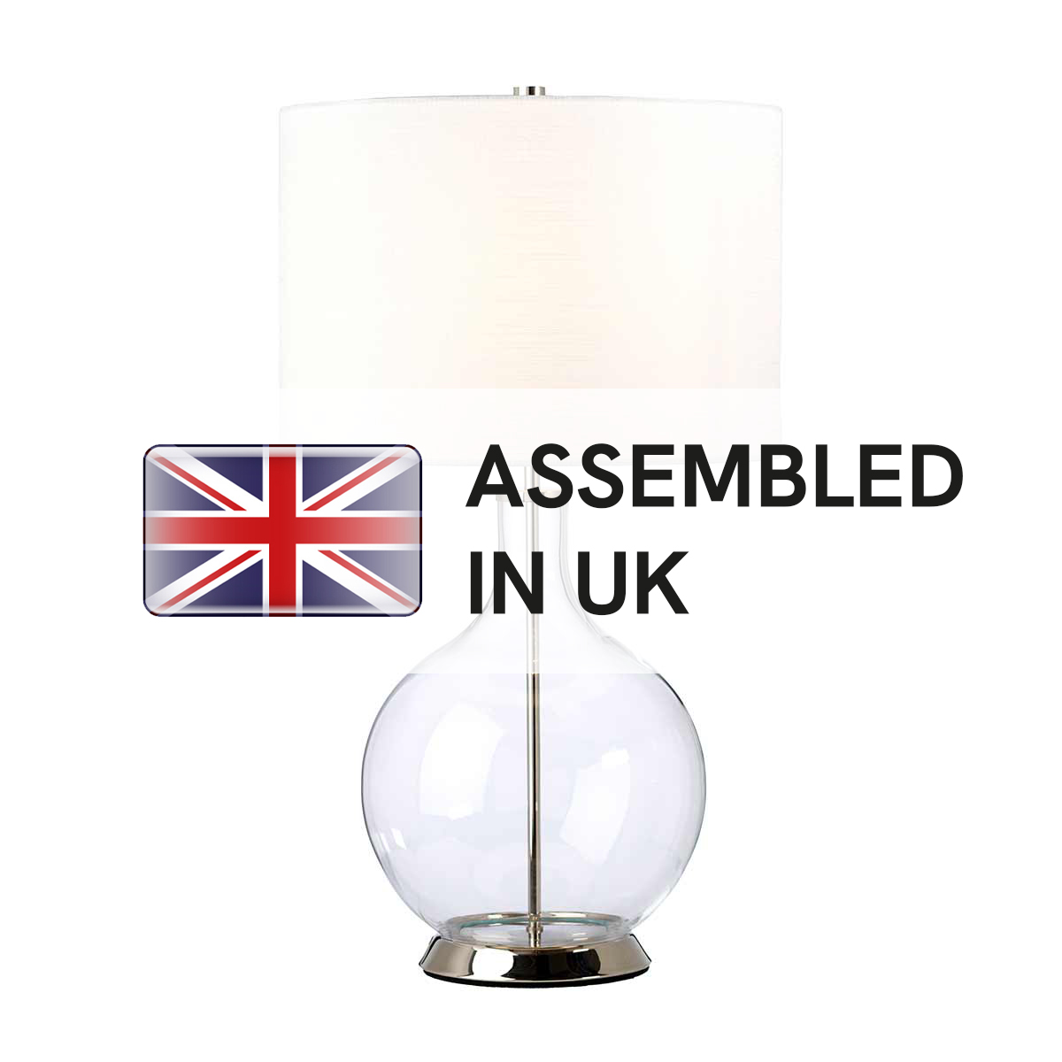 Sphere Hollow Hamptons Table Lamp Polished Nickel with White Shade Sphere Hollow Hamptons Table Lamp Polished Nickel with White Shade