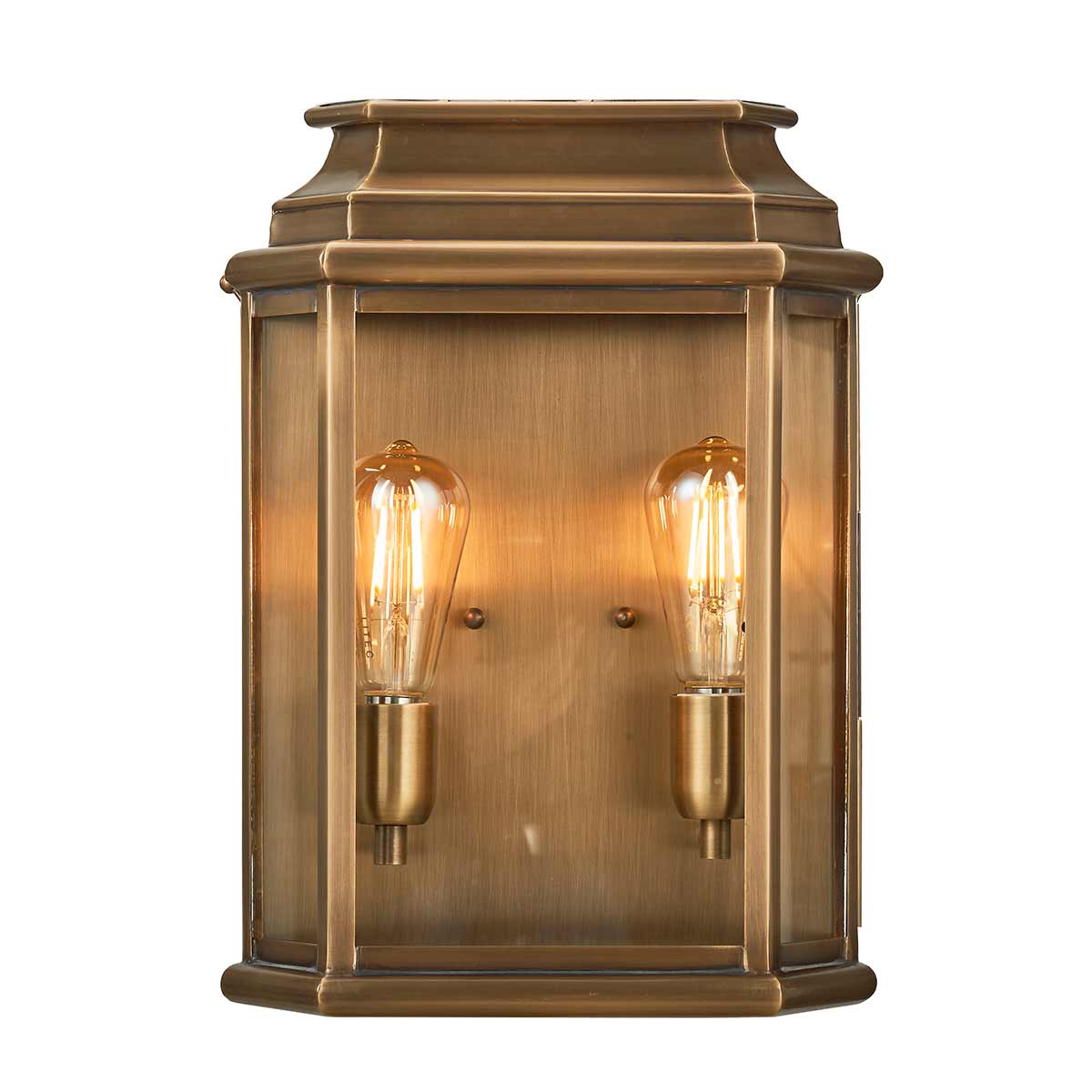 St Averil Traditional Large Wall Lantern Aged Brass St Averil Traditional Large Wall Lantern Aged Brass