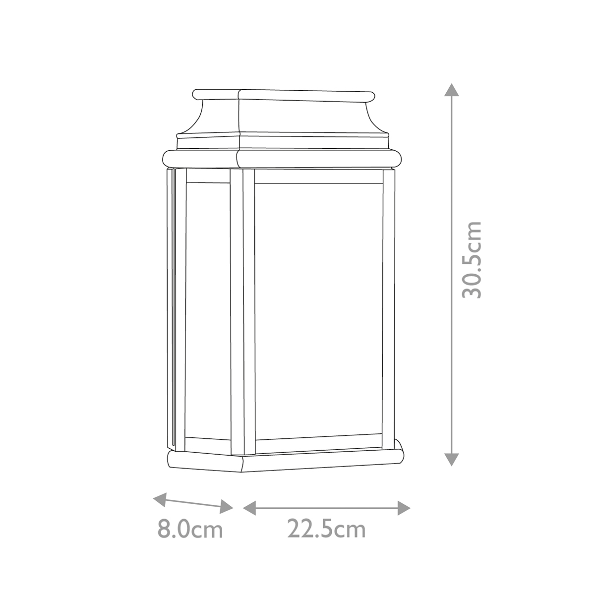 St Averil Traditional Outdoor Wall Lantern Polished Nickel St Averil Traditional Outdoor Wall Lantern Polished Nickel