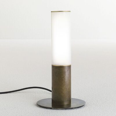 Starling Court Candle Table Lamp Antique Brass Natural Brass