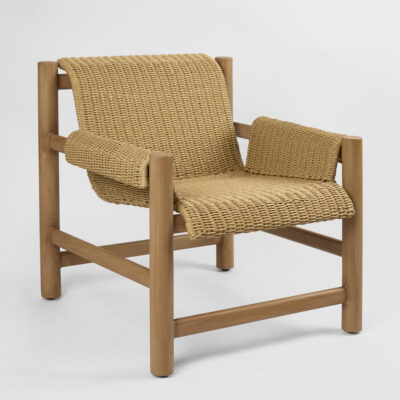 Stonebrook Hamptons Outdoor Armchair Natural Wicker
