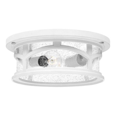 Stonecliff Point Hamptons Outdoor Ceiling Flush White