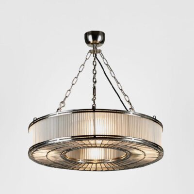 Stratford Hamptons Ring Ceiling Pendant Silver Nickel