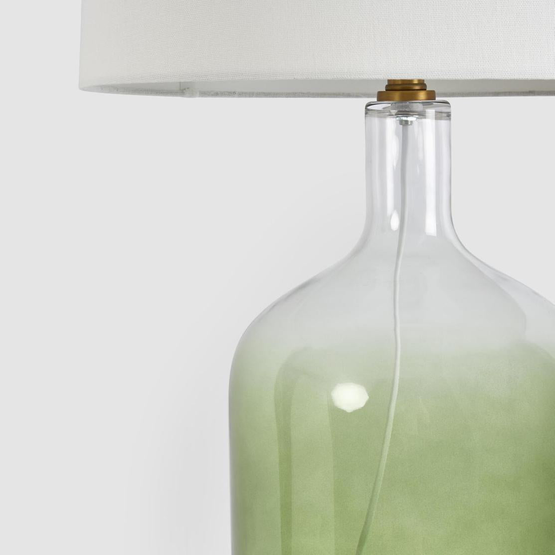 Strathmore Hamptons Ombre Glass Table Lamp