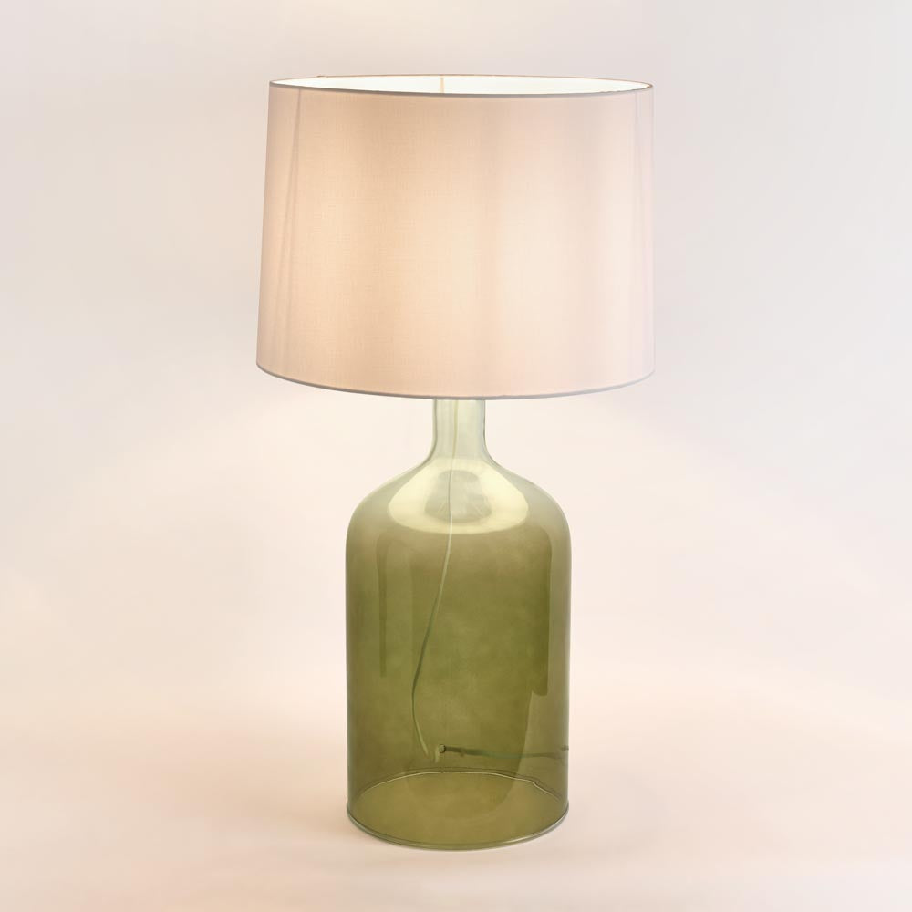 Strathmore Hamptons Ombre Glass Table Lamp
