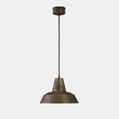Studio Industrial Pendant Light Antique Iron