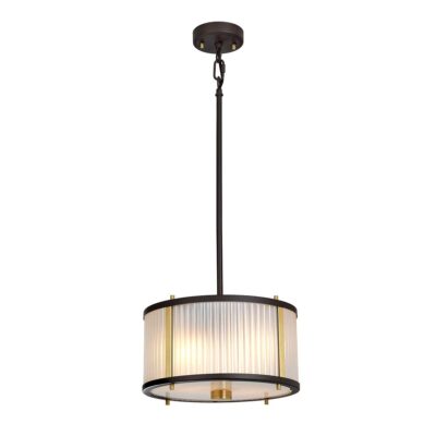 Sunhaven Heritage Drum Pendant Bronze and Brass