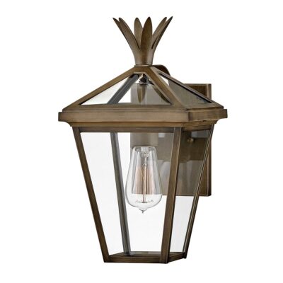 Sunhollow Hamptons Outdoor Wall Lantern Burnished Bronze