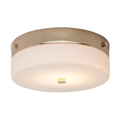 Tamworth Reach Ceiling Flush Polished Gold