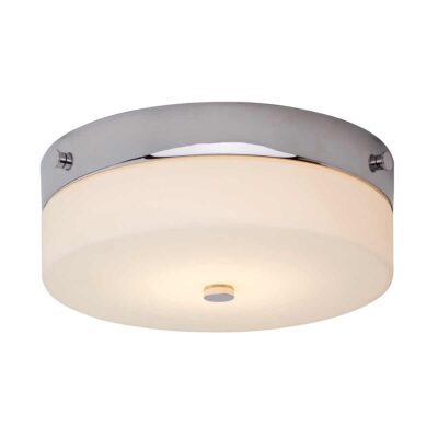 Tamworth Reach Traditional Ceiling Flush Polished Chrome