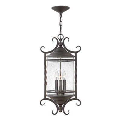Tanglewood Farm French Provincial Chain Lantern Olde Black