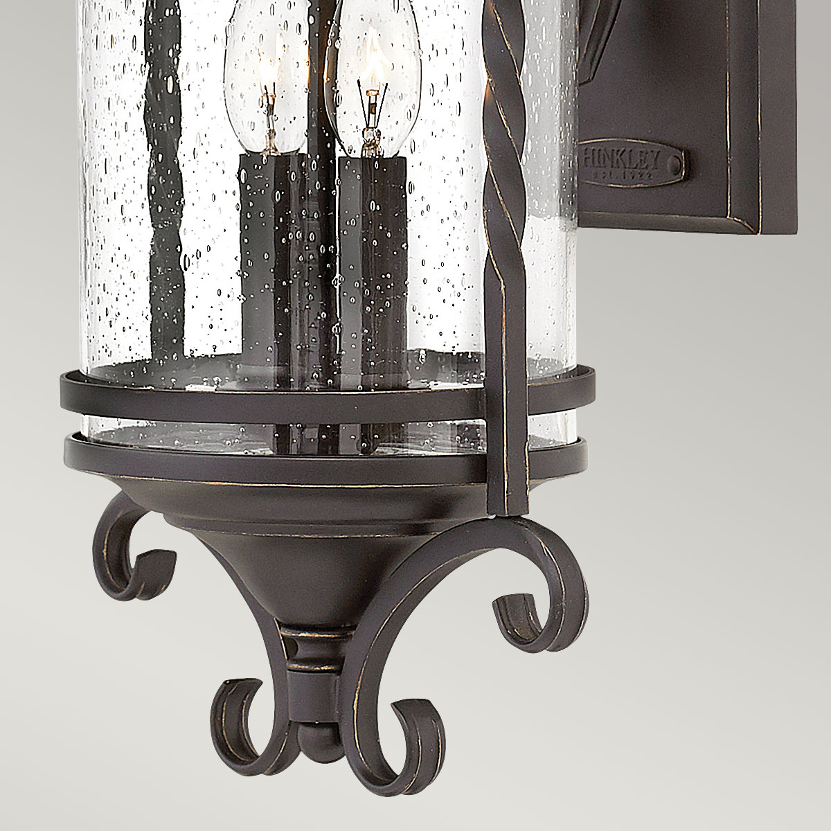 Tanglewood Farm French Provincial Outdoor Wall Lantern Olde Black Tanglewood Farm French Provincial Outdoor Wall Lantern Olde Black — detail view