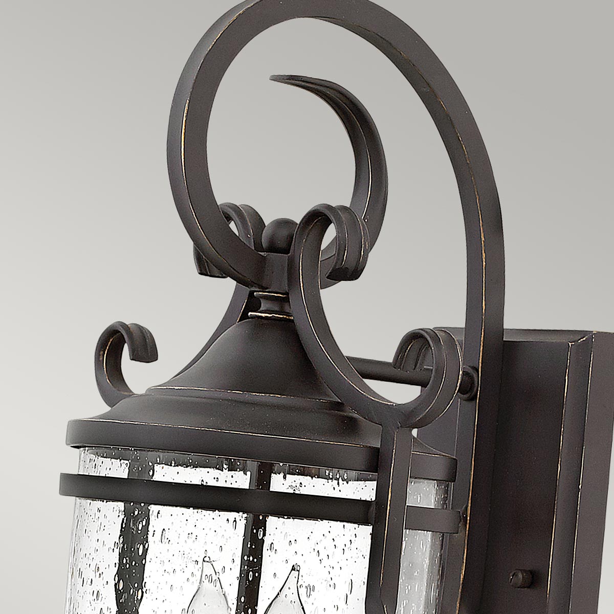 Tanglewood Farm French Provincial Outdoor Wall Lantern Olde Black Tanglewood Farm French Provincial Outdoor Wall Lantern Olde Black — detail view