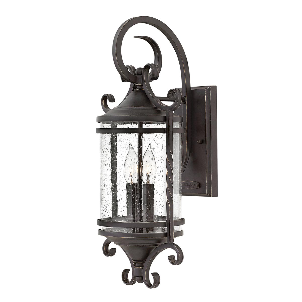 Tanglewood Farm French Provincial Outdoor Wall Lantern Olde Black