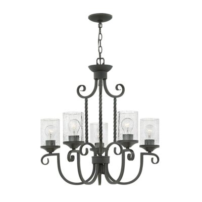 Tanglewood Farm Spanish Style Chandelier Olde Black