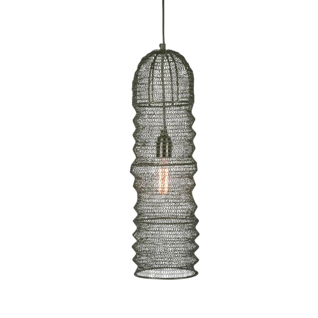 Tannersville Heritage Wire Mesh Ceiling Pendant Black Tannersville Heritage Wire Mesh Ceiling Pendant Black