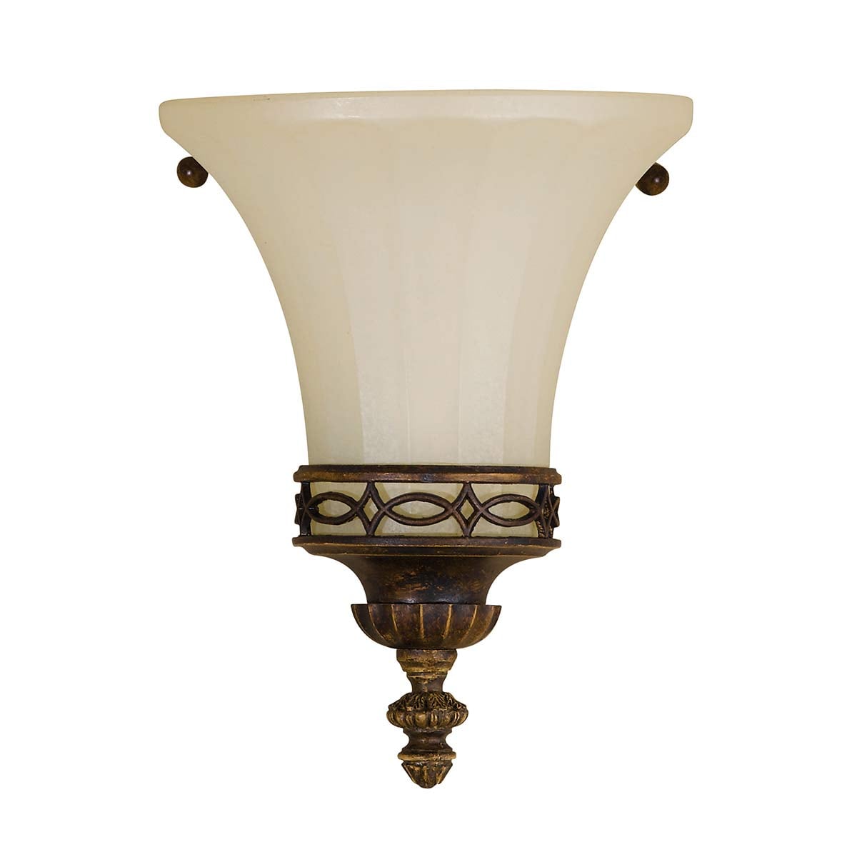 The Salon Room Edwardian Wall Uplighter in Walnut