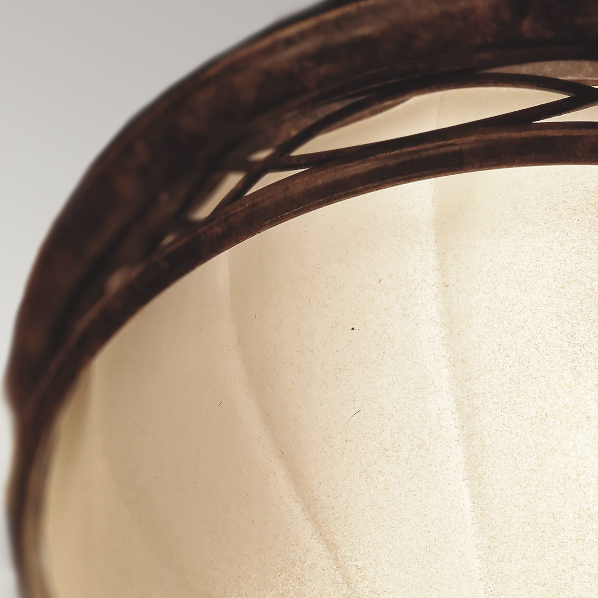The Salon Room Traditional Ceiling Flush Walnut Bronze The Salon Room Traditional Ceiling Flush Walnut Bronze — detail view