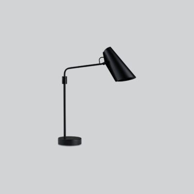Thistledown Contemporary Swing Table Lamp Black/Black, Black/Brass, Black/Steel