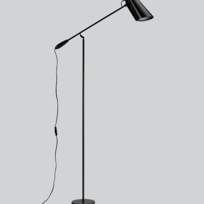Thistledown Modernist Floor Lamp Black/Black