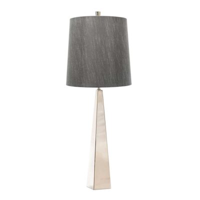 Thistlewood Contemporary Table Lamp Polished Nickel