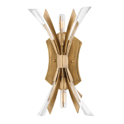 Thornbury Row Artistic Wall Light Burnished Gold