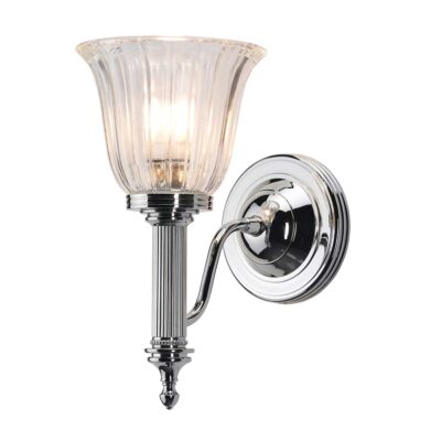 Thorncastle French Provincial Wall Light Polished Chrome