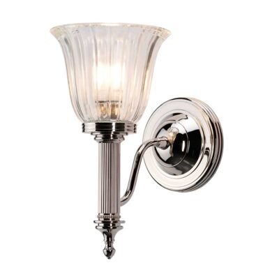 Thorncastle French Provincial Wall Light Polished Nickel