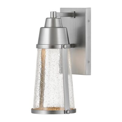 Thornecliff Nautical Outdoor Wall Lantern Satin Nickel