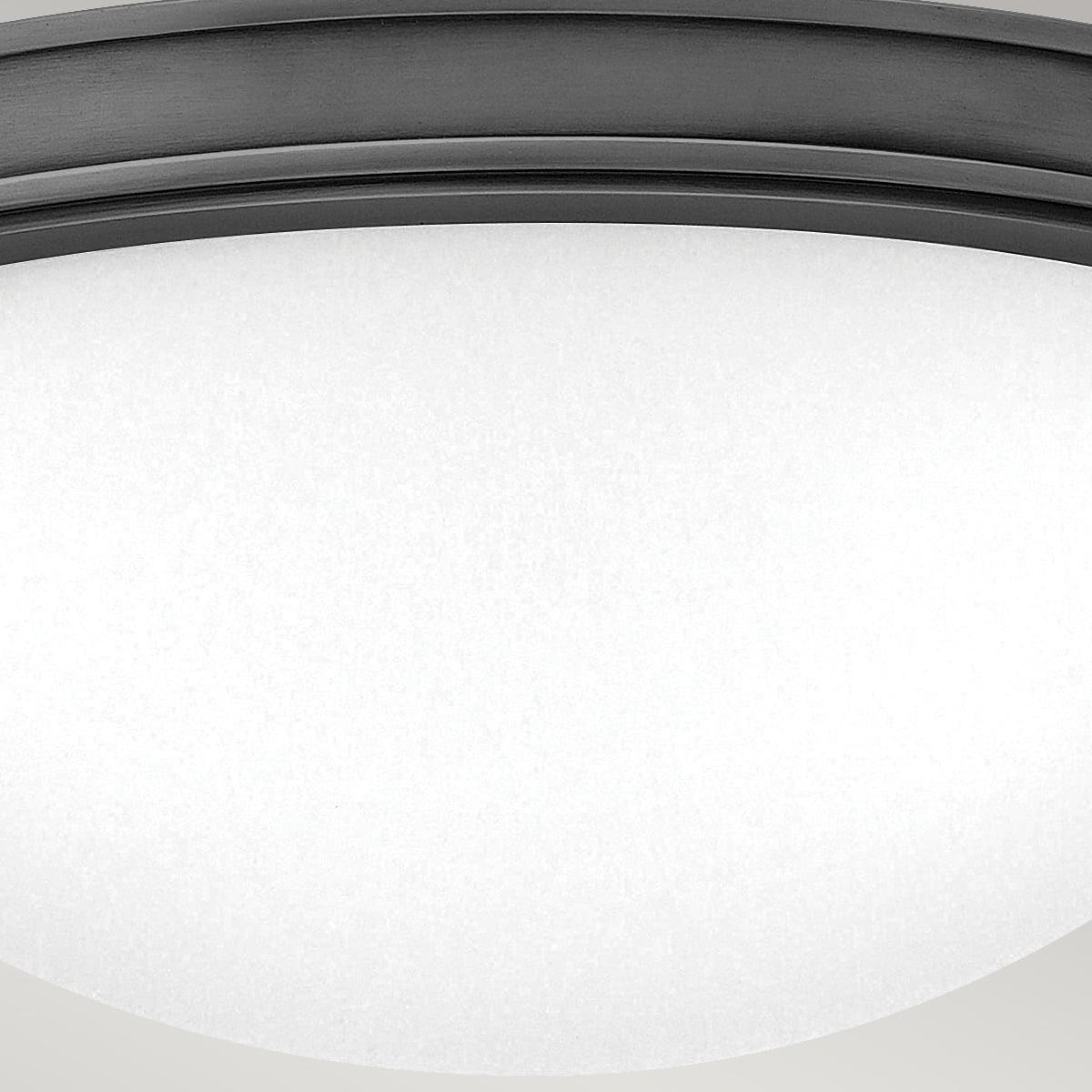 Thurloe Contemporary Ceiling Flush Black Oxide Thurloe Contemporary Ceiling Flush Black Oxide — detail view