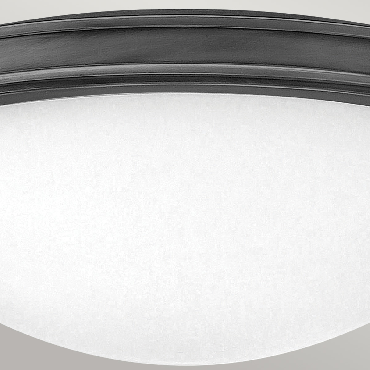 Thurloe Contemporary Ceiling Flush Black Oxide Thurloe Contemporary Ceiling Flush Black Oxide — detail view