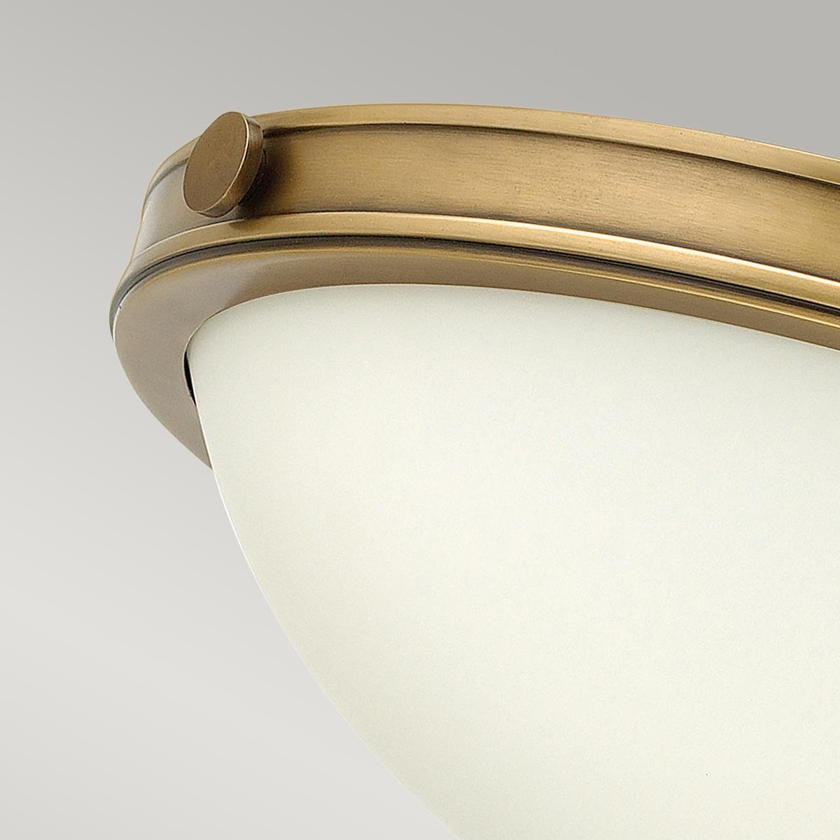Thurloe Heritage Brass Ceiling Flush Thurloe Heritage Brass Ceiling Flush — detail view