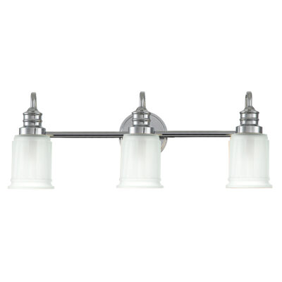 Tidewell 3 Light Wall Light Polished Chrome