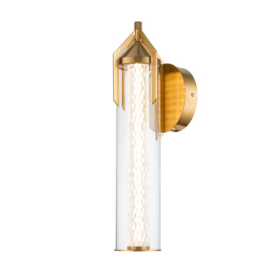 Toledo Blade Contemporary Wall Light Gold