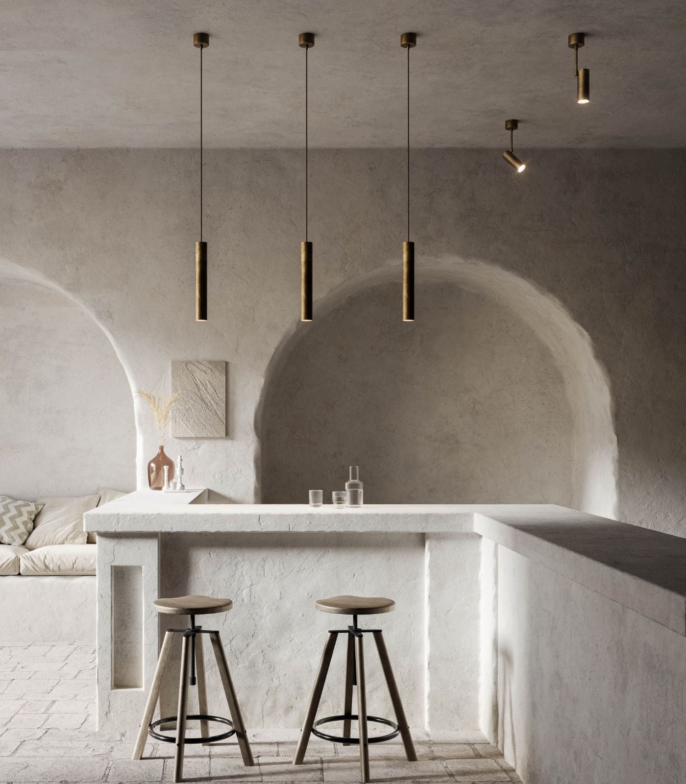 Udine Minimalist Pendant Light Antique Iron Udine Minimalist Pendant Light Antique Iron