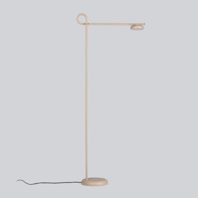 Vaulton Contemporary Floor Lamp Beige Matt