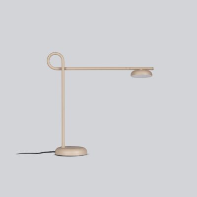 Vaulton Contemporary Table Lamp Beige Matt