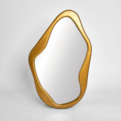 Vellingham Organic Form Mirror Gold
