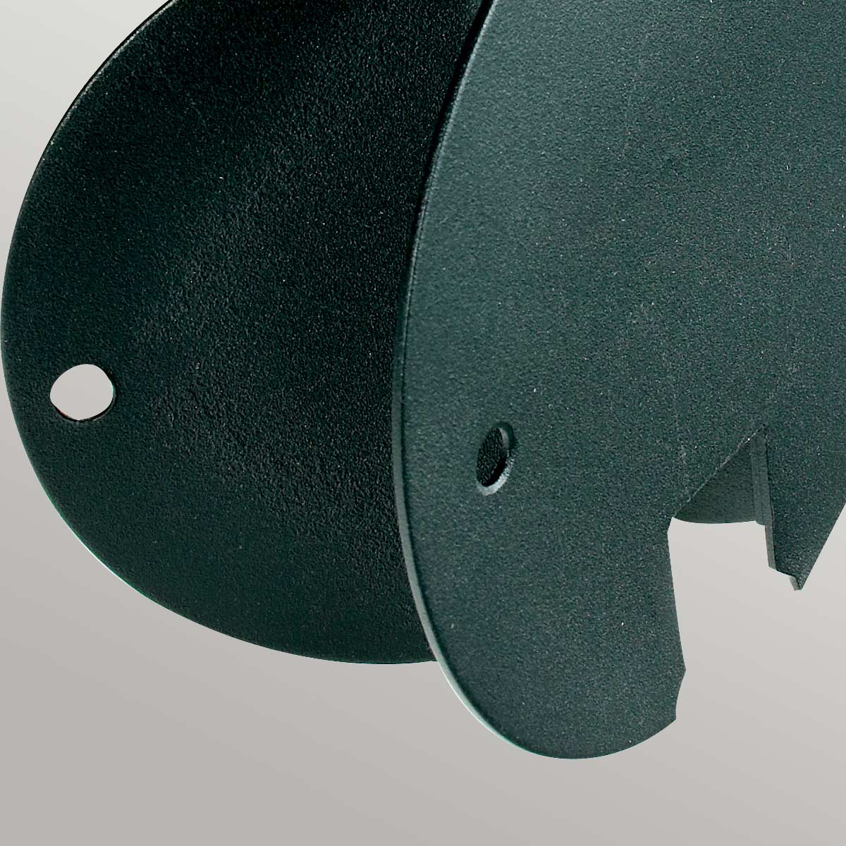 Verecombe Gate Heritage Outdoor Corner Bracket Black — detail view