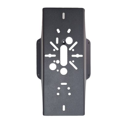 Verecombe Gate Traditional Outdoor Corner Bracket Black
