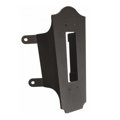 Verecombe Gate Traditional Outdoor Corner Bracket Black