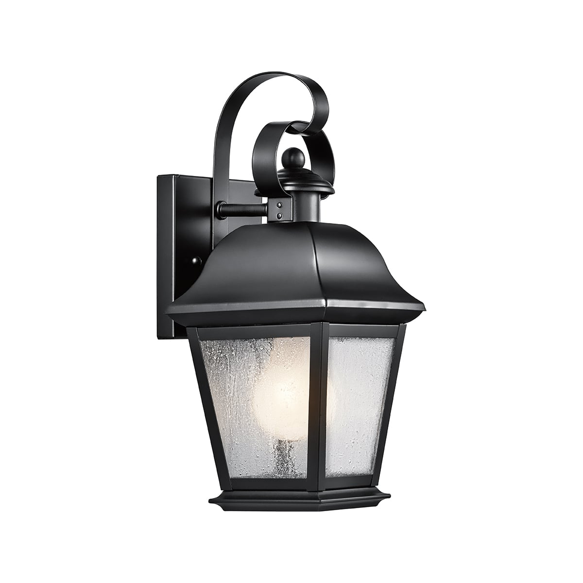 Verecombe Hamptons Outdoor Wall Lantern in Black