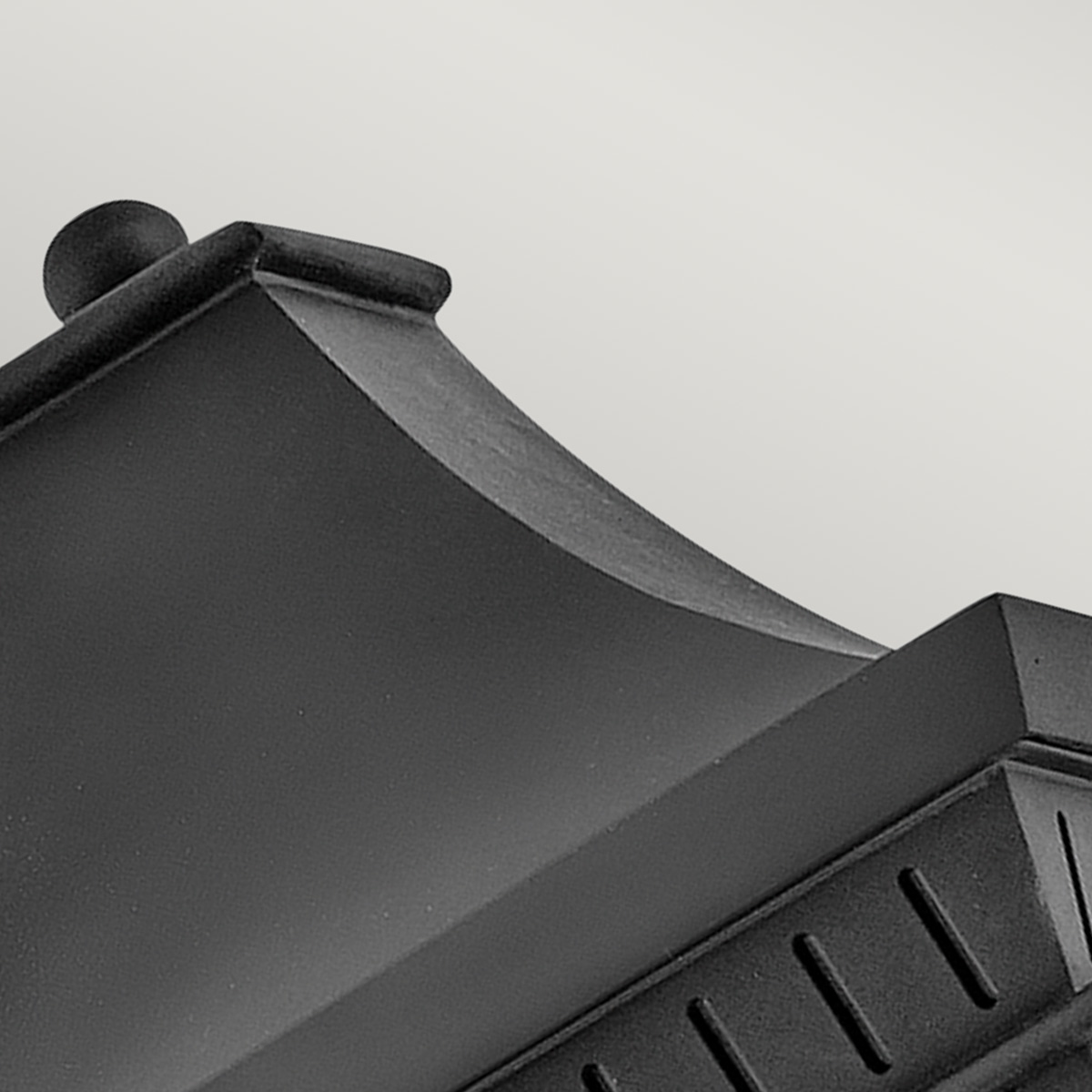 Vestry Rise Traditional Half Wall Lantern Museum Black Vestry Rise Traditional Half Wall Lantern Museum Black — detail view