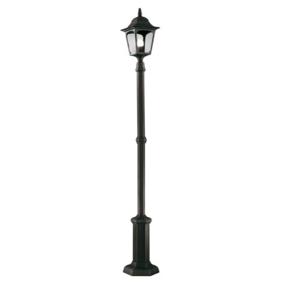Vestryfield Traditional Outdoor Lamp Post Black