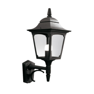 Vestryfield Traditional Outdoor Wall Lantern Black