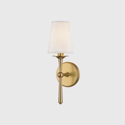 Waldemere Classic Wall Light Aged Brass