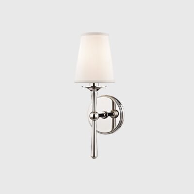 Waldemere Classic Wall Light Polished Nickel